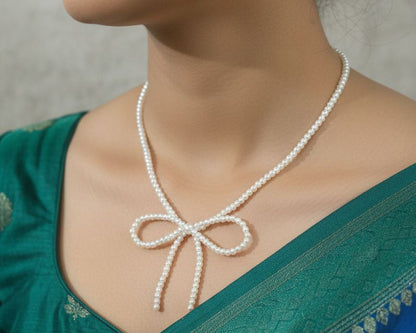 Amroze Heritage - Pearl Necklace - NK-EM-003