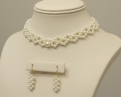 Amroze Heritage - Round Pearl Choker - CK-EM-002