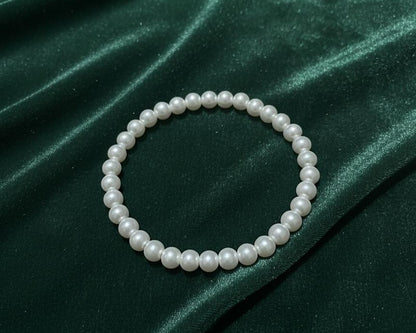 Amroze Heritage - Tennis Pearl Bracelet -  BR-EM-001