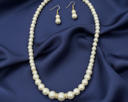Amroze Heritage - Celeste Pearl Necklace - NK-EM-008