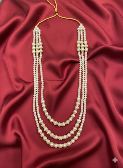 Amroze Heritage - Pearl Mala - ML-EM-001