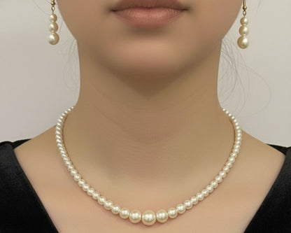 Amroze Heritage - Pearl Poise Necklace - NK-EM-007