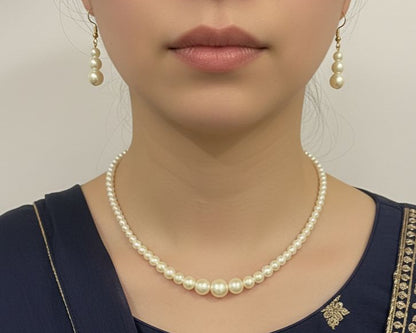 Amroze Heritage - Pearl Poise Necklace - NK-EM-007