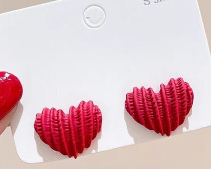 Amroze Heritage - Red Heart Tops Pair –  -