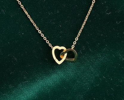 Amroze Heritage - Double Heart Pendant –