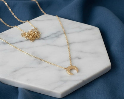 Amroze Heritage - Moon Pendant –