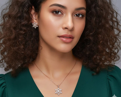 Amroze Heritage - Snow Pendant Set –
