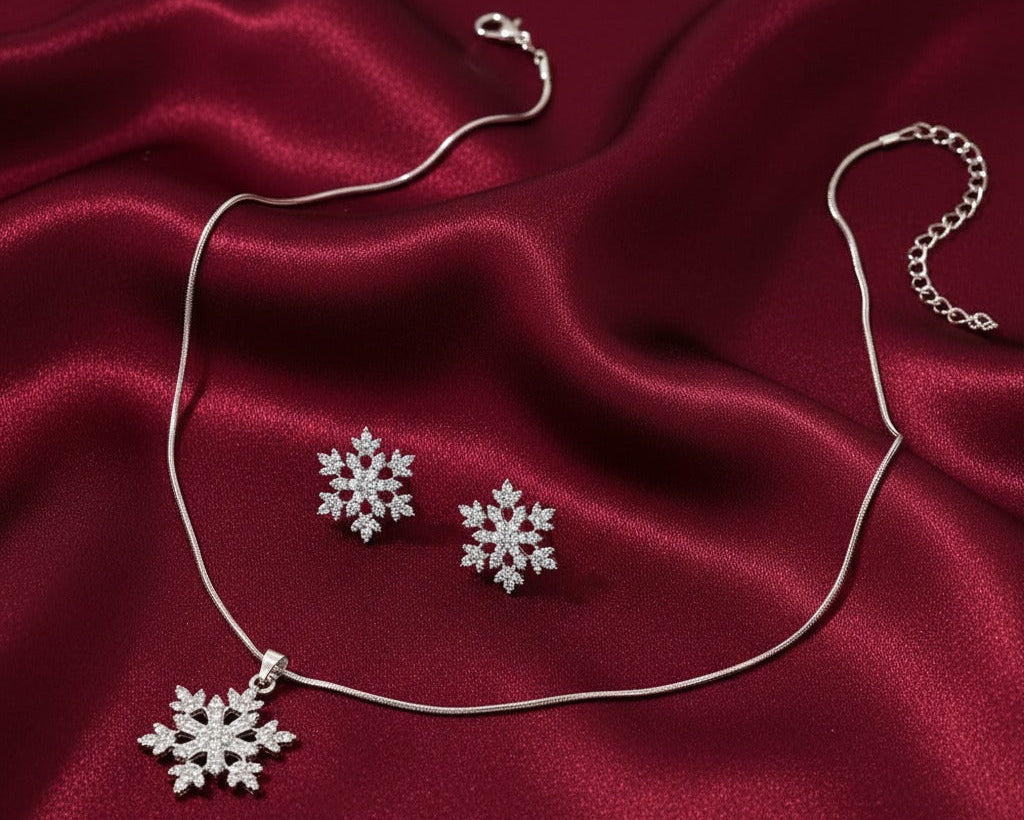 Amroze Heritage - Snow Pendant Set –