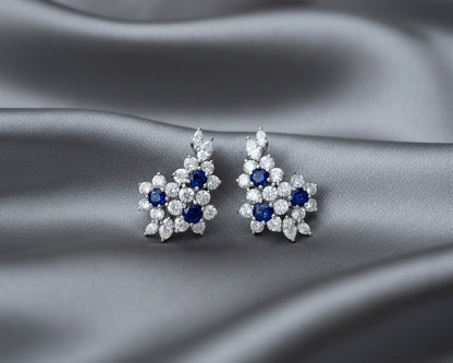 Amroze Heritage - Blue Blossom Tops Pair –