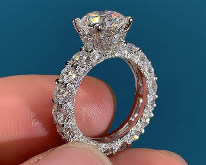 Amroze Heritage - Cathedral Step Stone Ring
