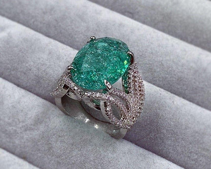 Amroze Heriatge - Oval Stone Statement Ring