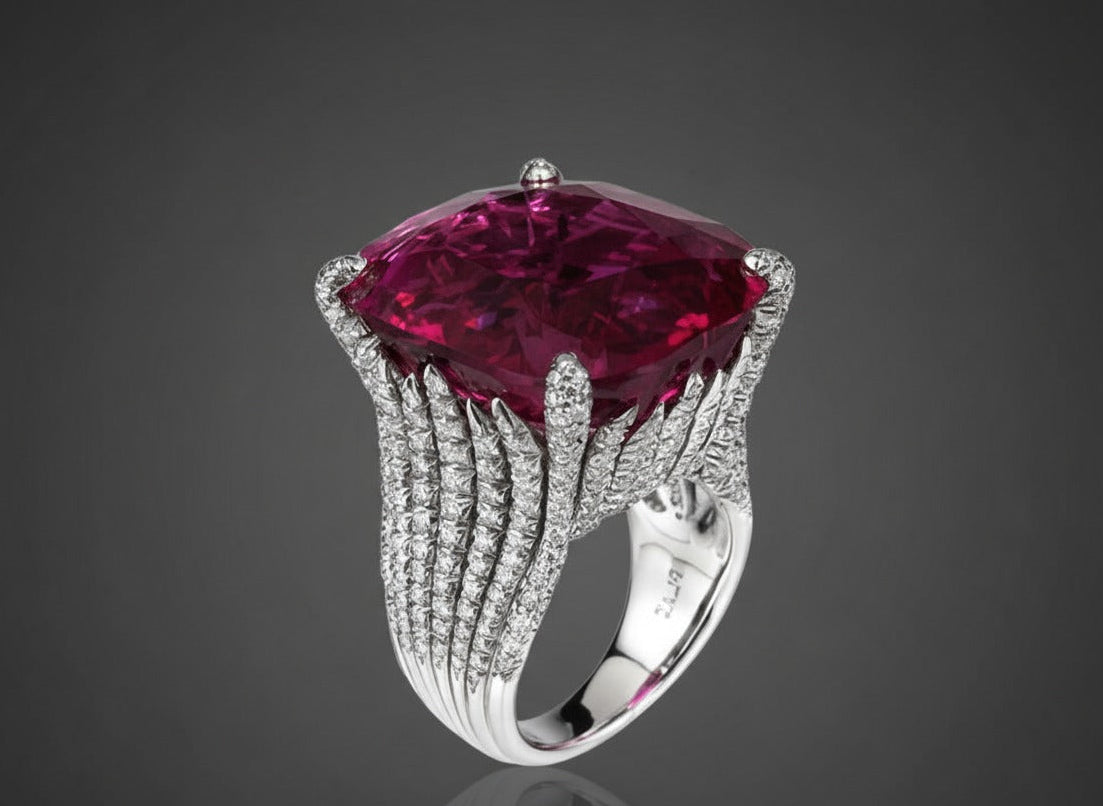 Amroze Heritage - Red Cathedral Ring