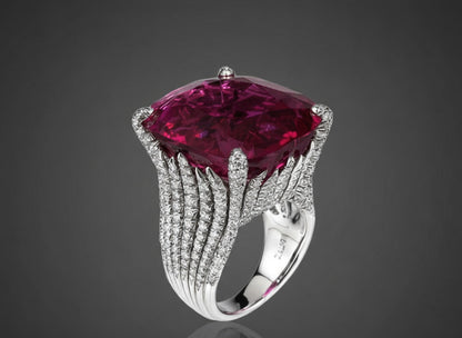 Amroze Heritage - Red Cathedral Ring