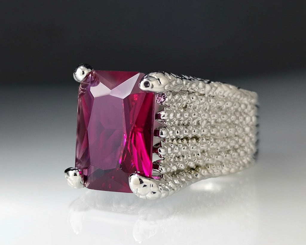 Amroze Heritage - Red Cathedral Ring