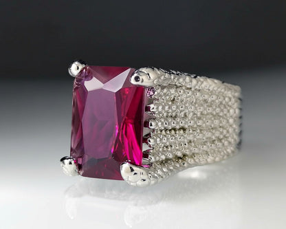 Amroze Heritage - Red Cathedral Ring