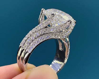 Amroze Heritage - Curved Link Circle Ring