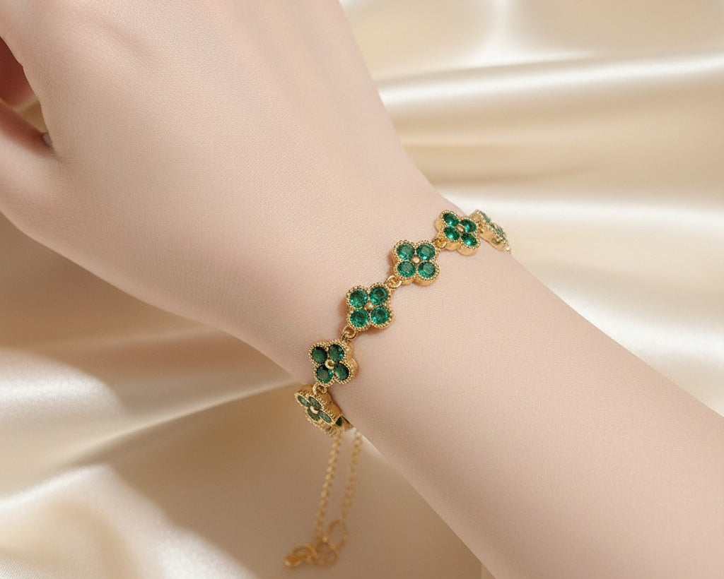 Amroze Heritage - Floral Bracelet -